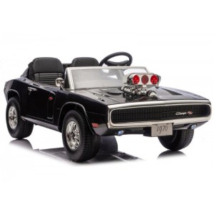 Dodge Charger R/T DLS-K12 400W 24V/7Ah akumuliatorinis automobilis (Juodas)